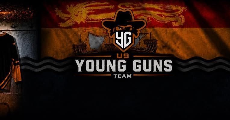 U9 Young Guns team banner